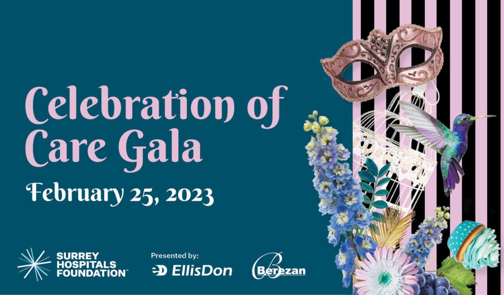 2023 Celebration of Care Gala Guest Form Surrey Hospitals